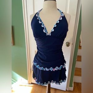 New with tags Gottex two piece bathing suit, Size 12